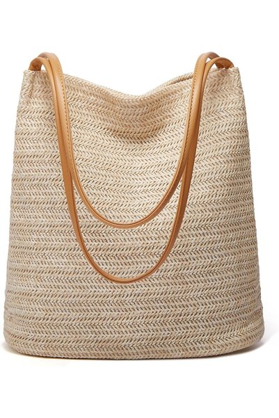 Generic Women Straw Beach Bag, Fashion Tote Handbag and Crossbody Bag, Lovely...