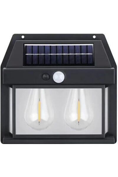 Generic Solar Powered Outdoor LED Wall Light with Motion Sensor, Safe Waterpr...