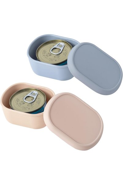 Generic Pet Food Can Cover, 2 Pack Reusable Silicone Airtight Can Cover for C...