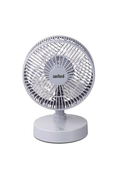 Sanford SF6668MFN Rechargeable Multi-Functional Table Fan – 2000mAh Battery