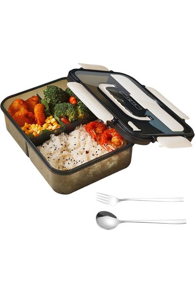 Generic Bento Lunch Boxes Lunch Box 304 Stainless Steel Spoon And Fork For Ki...