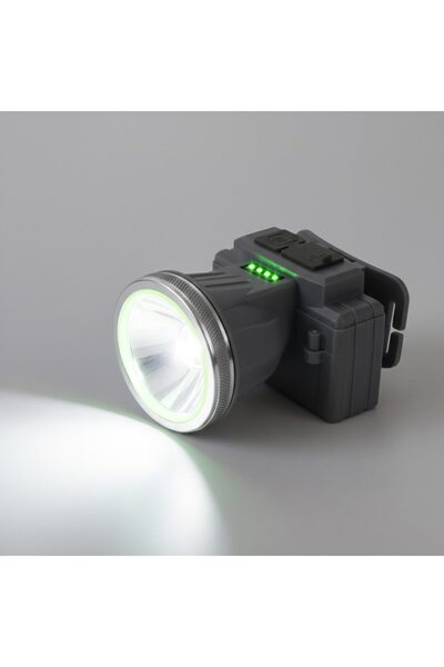 FONIX Lanternă frontală LED, Comando Tech, cu suport și rază lungă de zoom, i...