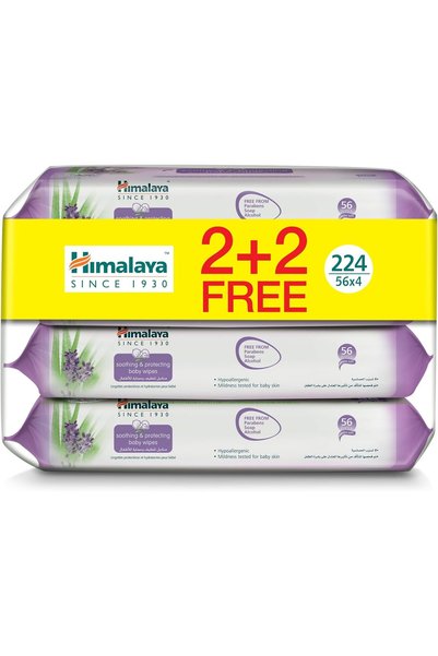 Generic Soothing & Protecting Baby Wipes | 56 wipes X 4 packs (224 Wipes) | M...