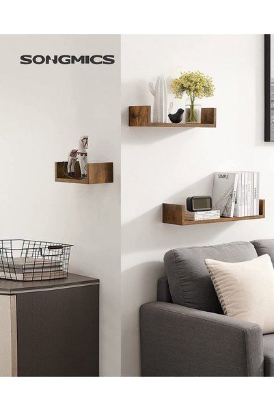 Talis Set of 3 wall shelves, Talis, Antique, 30x15x10 cm