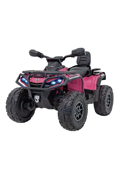 TEA Sports ATV electric pentru copii 2-8 ani Can-Am Outlander cu 2 locuri, cu...