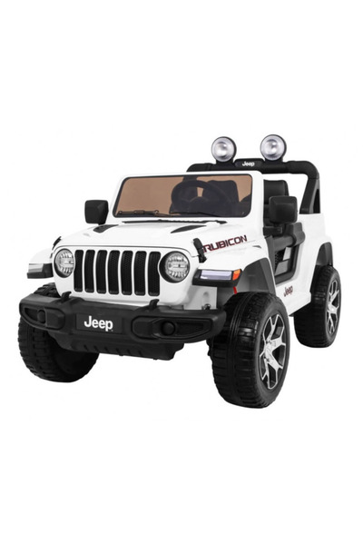 TEA Sports Masinuta electrica pentru copii JEEP WRANGLER RUBICON 4X4 (555), Alb