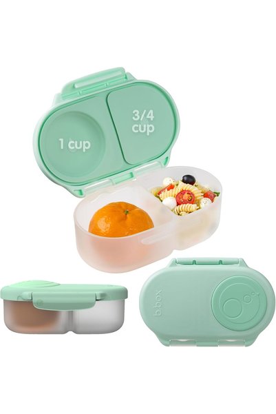 Generic Snack Box | Mini Bento Box with 2 Leakproof Compartments | Ideal for ...