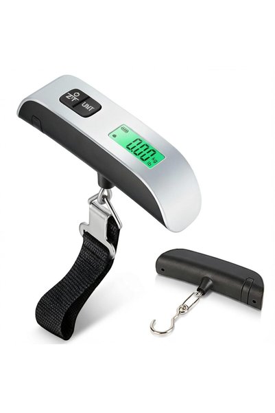Generic Digital Hanging Luggage Scale with LCD Display, Portable Handheld Bag...