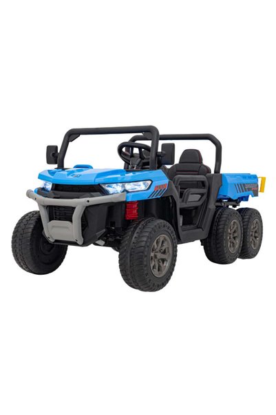 TEA Sports UTV eIectric pentru copii cu 2 locuri Farmer Truck 24V 400W 4x4, r...