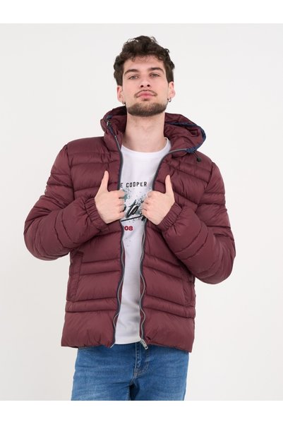 Lee Cooper - Jachetă pentru bărbați cu fermoar și glugă