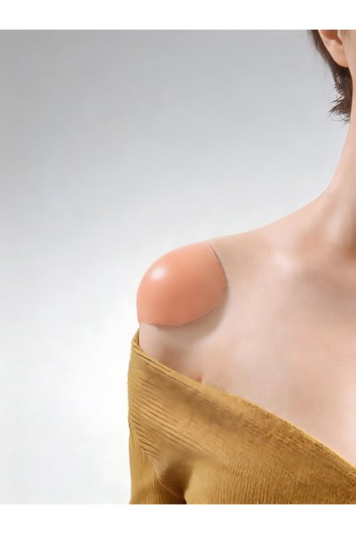 Take Two By Styli Nude Solid Shoulder Pads