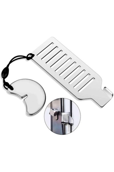 Generic Lindoro-XH Portable Door Lock, Travel Security Bar