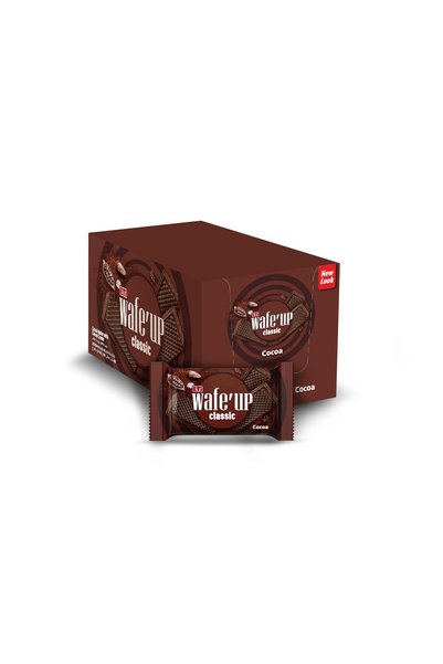 Eti Wafe Up Cocoa Wafer Filled with Cocoa Cream 40 G, 24 Pcs Pack