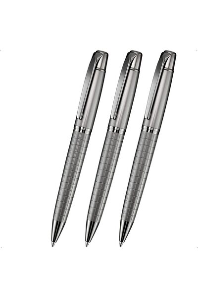 Generic Ballpoint Pens, 3 Pack Black Pens, Bulk Pens Metal Pen for Journaling...