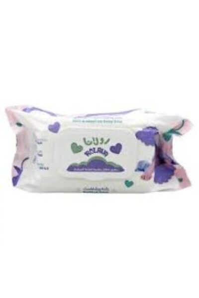 Rolana Baby Wipes for Sensitive Skin, Rochefast Scent - 120 Wipes