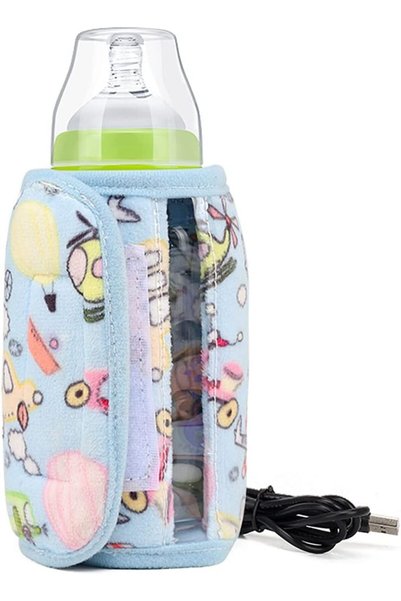 Generic USB Baby Milk Bottle Heater Water Warmer,Travel Stroller Insulated Ba...
