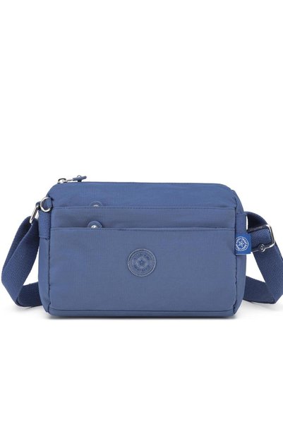 SMART BAGS Small-Size Crinkle Fabric Women's Messenger Bag 1006