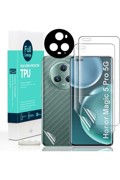 Generic 2 Pcs Screen Protector For Honor Magic 5 Pro 5G 6.81",Flexible TPU Fi...