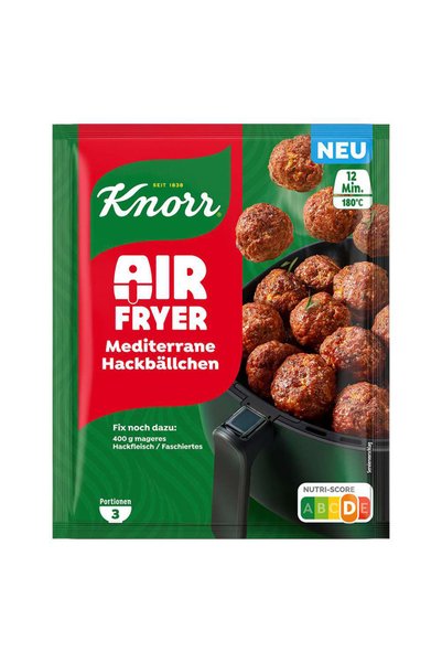 Knorr Fix Airfryer seasoning for Mediterranean meatballs 38g