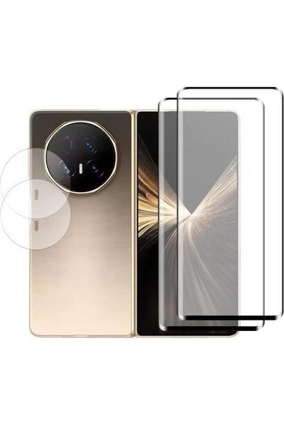 Generic متوافق مع هاتف Honor Magic V5، واقي شاشة زجاجي مقوى وفيلم حماية للكام...