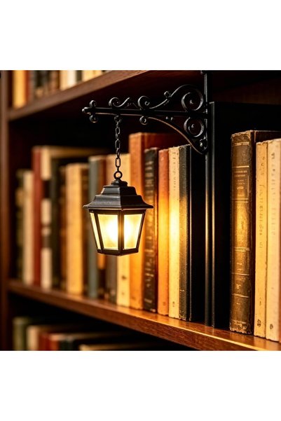 Generic Bookshelf Lamp, Library Lantern Book Nook Light, Mini LED Decor Light...