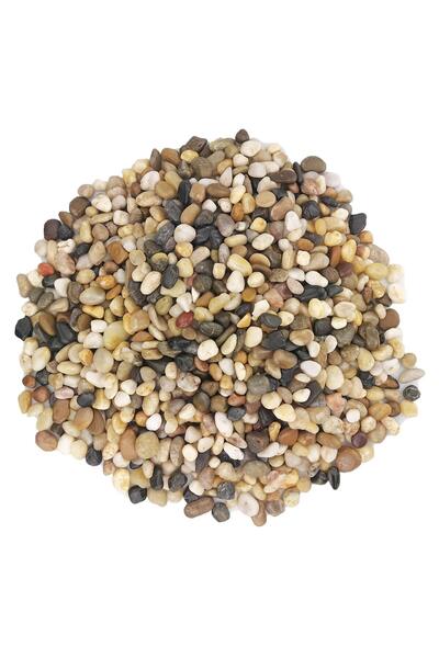 GENERAL 5 Pounds River Rocks, Pebbles, Decorative Polished Gravel, Natural Po...