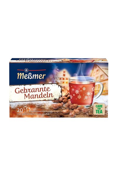 Messmer Ceai rooibos cu aroma de migdale prajite, 20 pliculete