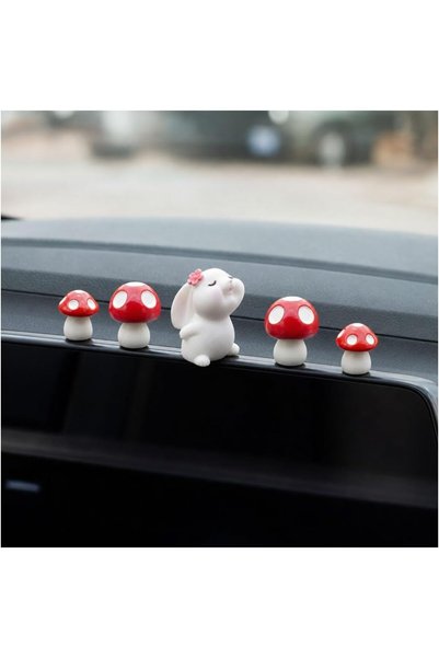 Generic Cute Car Dashboard, Center Console & Rearview Mirror Decor, Niche Pre...