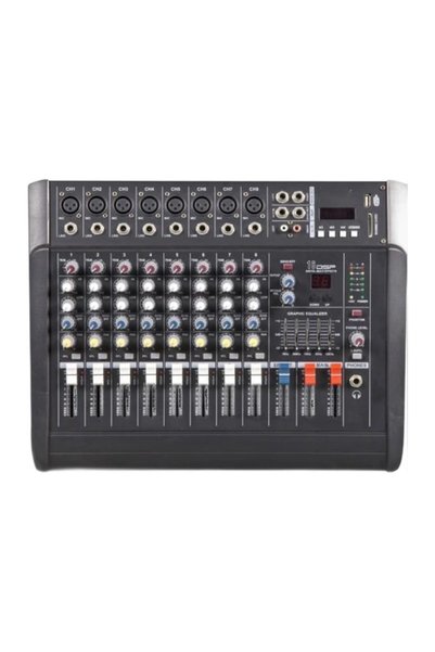 Bofmann BF-PM899 2x350W Power Mikser - DSP Efektli, USB/Bluetooth