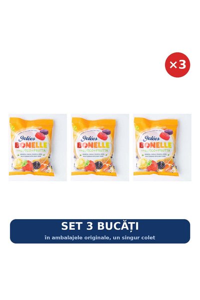 Fida Set 3 x Jeleuri Bonelle Fida, 175 g