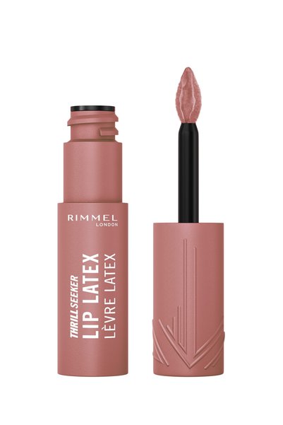 Rimmel أحمر شفاه سائل من ثريل سيكر، لون كابتشينو، 6 مل