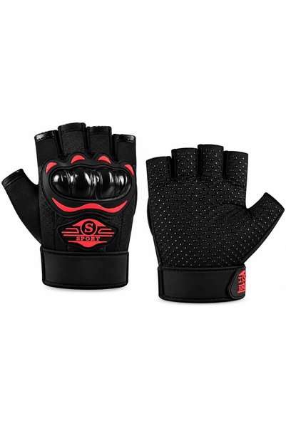Generic Fitness Gloves for Men, Workout Gloves with Padded Palm, Breathable T...