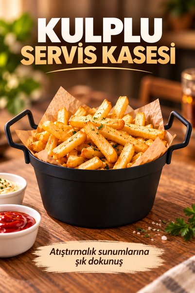hemlife Mini Round Potatoes & Chips Serving Dish