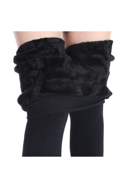 lumixauto Set de 2 colanți căptușiți cu fleece, fără cusături, 1800 DEN