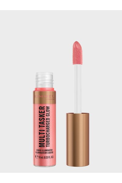 Rimmel Multi Tasker Turbocharged Glow Liquid Illuminator - 002 - Rosy Rebel, ...
