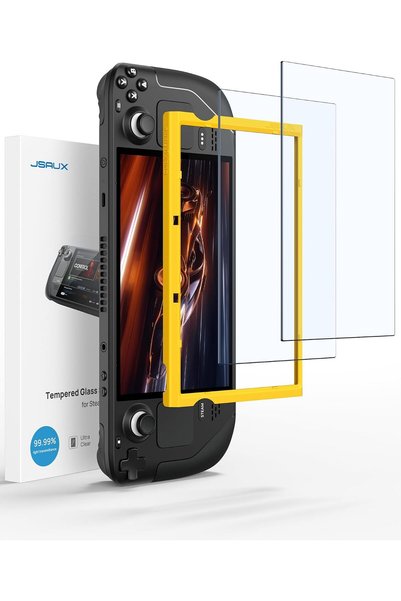 Generic 2-Pack Screen Protector for Steam Deck, Ultra HD Glass Protector