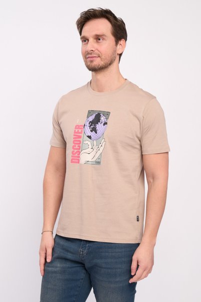 Kenvelo - Tricou bărbat mânecă scurta cu imprimeu