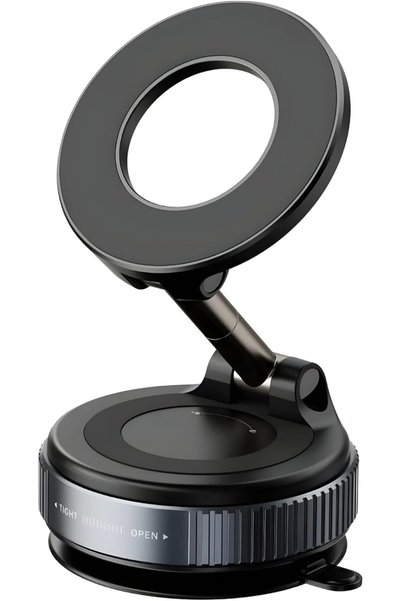 Generic حامل جوال للسيارات مغناطيسي قوي Vacuum شفط قوي – Magnetic Car Phone H...