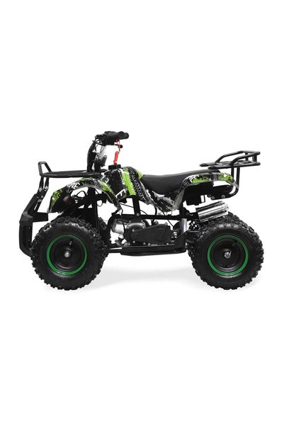 TEA Sports ATV Benzina Copii 50cc tip Graffiti, Frane pe Disc, Verde Graffiti