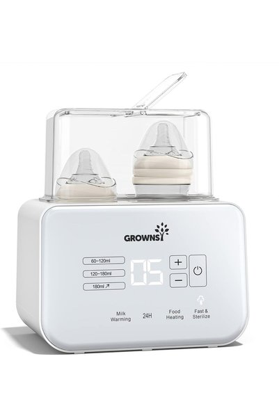 Generic Double Baby Bottle Warmer, 9-in-1 Steriliser with 24H Keep Warm