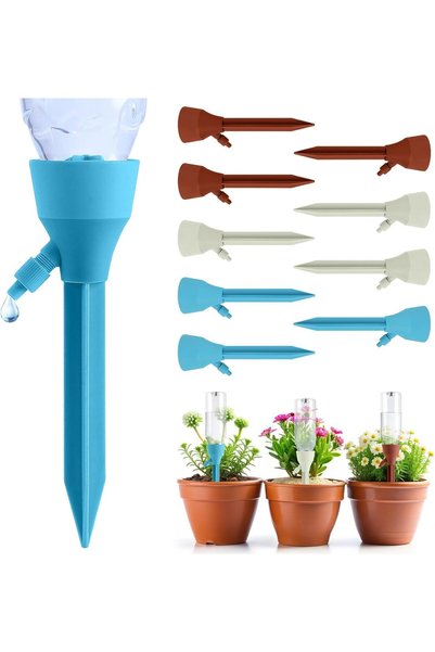 Generic Self Watering Spikes, 9PCS Automatic Plant Watering Devices with Adju...