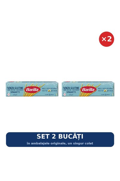 Barilla Set 2 x Spaghetti fără gluten Barilla, 400 g
