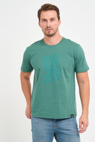Kenvelo - Tricou bărbat cu logo și imprimeu detalii grafice