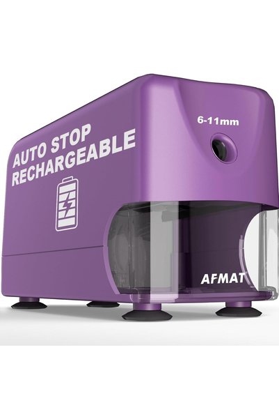 Generic Electric Pencil Sharpener Heavy Duty, Cordless & Rechargeable, Classr...