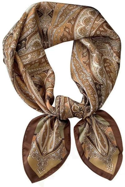 Generic Head Hair Scarf Satin Silk Feeling Scarves for Women Lightweight Fash...