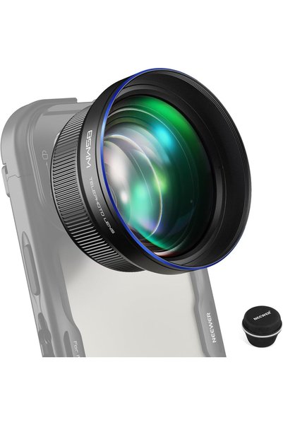 Generic HD 85MM Telephoto Phone Lens Only for 17mm Thread Backplate, LS-59