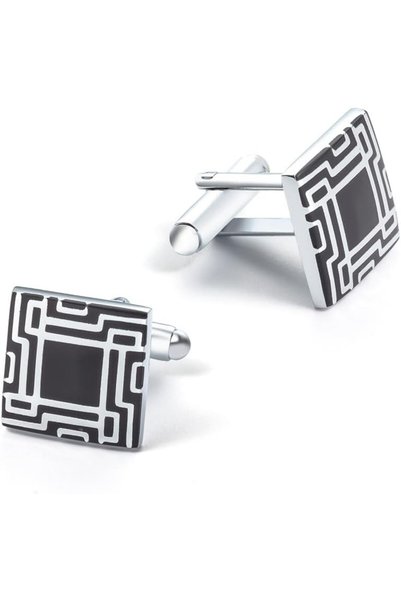 Generic Black Classic Mens French Shirt Cufflinks 1Pair