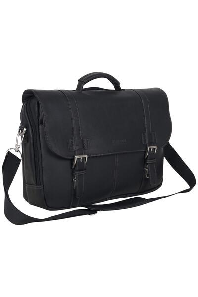 Kenneth Cole REACTION unisex-adult Show Business Colombian Leather Briefcase ...