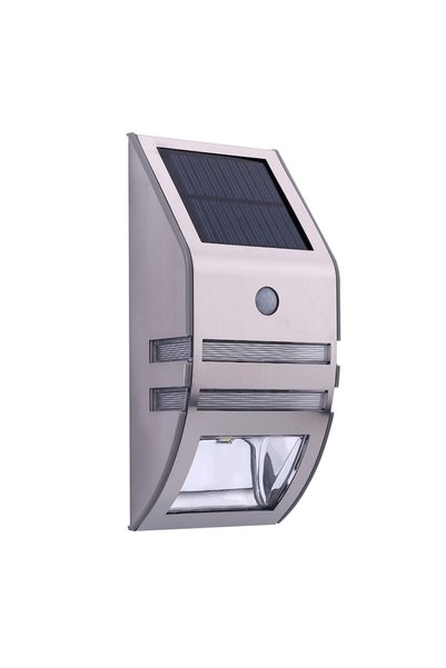 Choice white Silver case Waterproof Outdoor Solar Wall Lamp PIR Human Body Se...