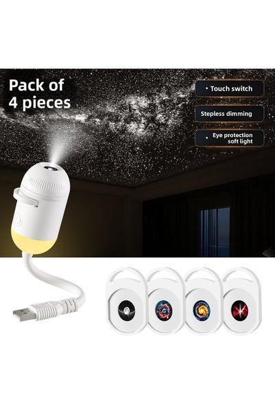 Choice مصباح عرض السماء المرصعة بالنجوم USB، إضاءة ليلية للسيارة والمنزل وغرف...